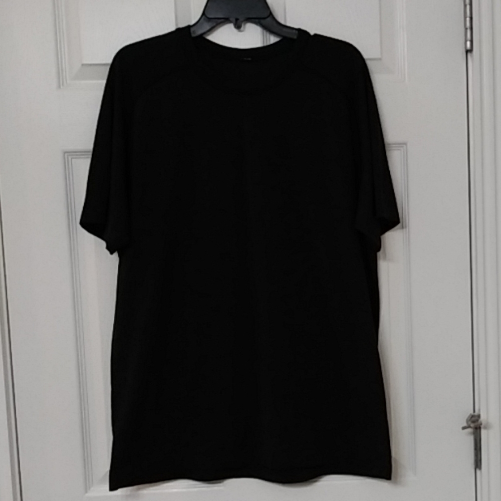 Lululemon Atheltica Black Sport Short Sleeve Shirt